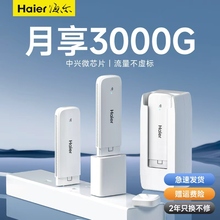 海尔随身wifi随身无线wifi移动无线网络随身wifi2024新款4g无限速纯流量上网卡5便携式车载wilf6