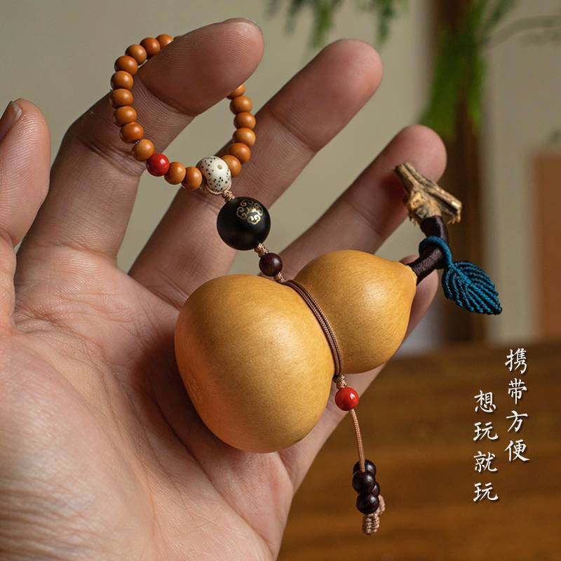 大善堂天然手捻手把件葫芦男士女本命像盘玩把玩随身便携送礼摆件
