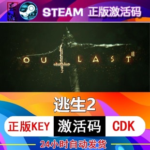 逃生2 steam激活码cdkey在线PC游戏入库兑换码 Outlast 2永久全球