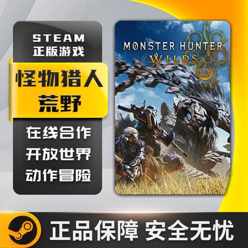 Steam怪物猎人荒野 怪猎荒野 Monster Hunter Wilds国区激活码CDK