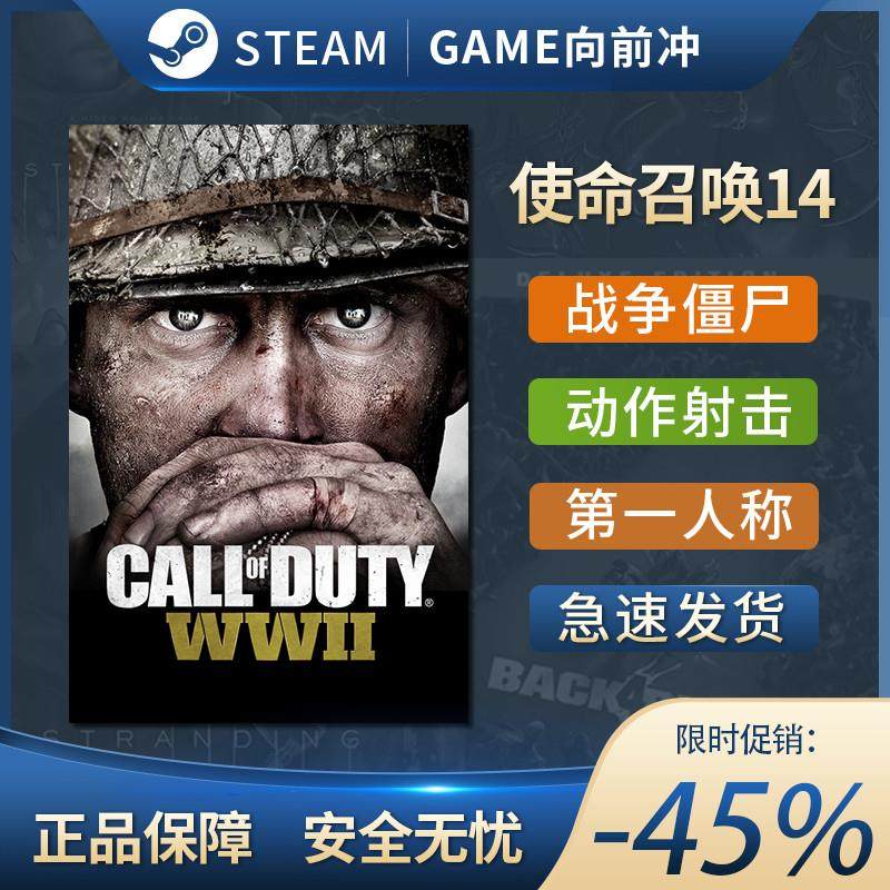 使命召唤14 使命召唤二战 Call of Duty WWII COD14 STEAM正版
