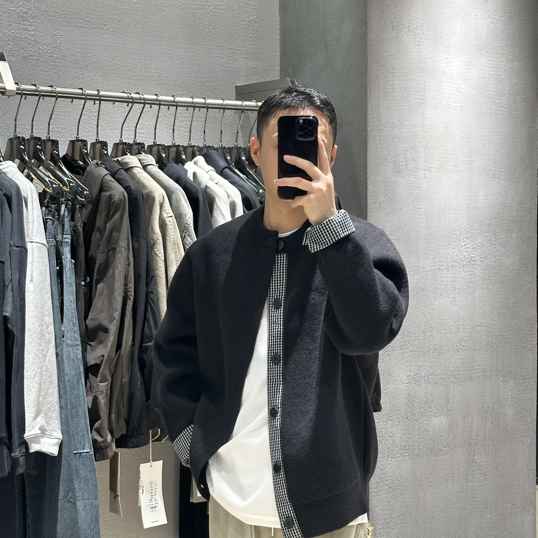 长袖针织开衫毛衣外套男装秋季新