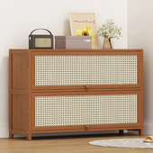 爆款 架收纳柜一体新款 柜家用门口室内好看防尘大容量阳台鞋 实木鞋