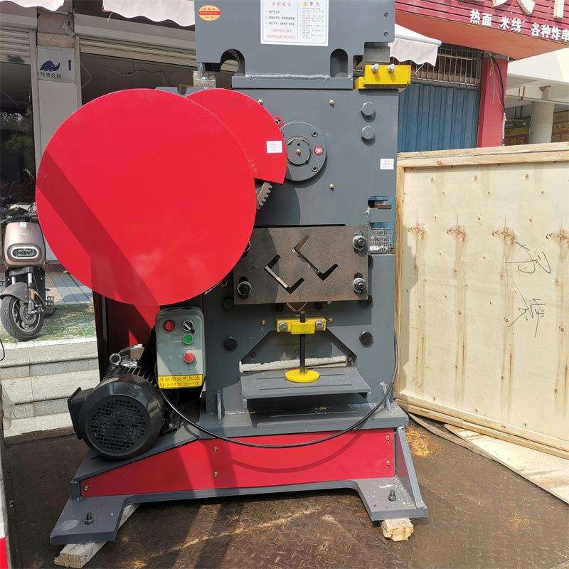 QA32-12B多功能联合冲剪机角铁角钢切断冲孔剪角槽钢切断冲孔机