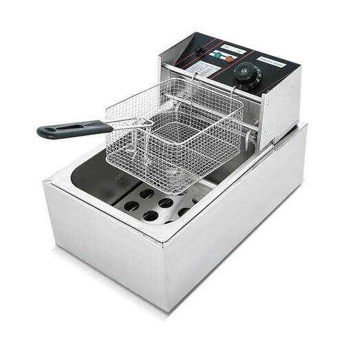 博畅商用DF-131台式电炸炉商用摆摊油条机炸鸡炉学校摆摊设备