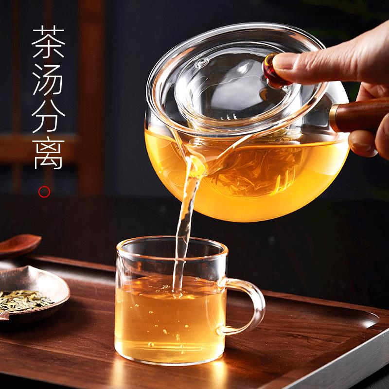 天喜茶壶网红电陶炉煮茶壶煮茶器家用茶具茶水过滤功夫玻璃泡茶壶