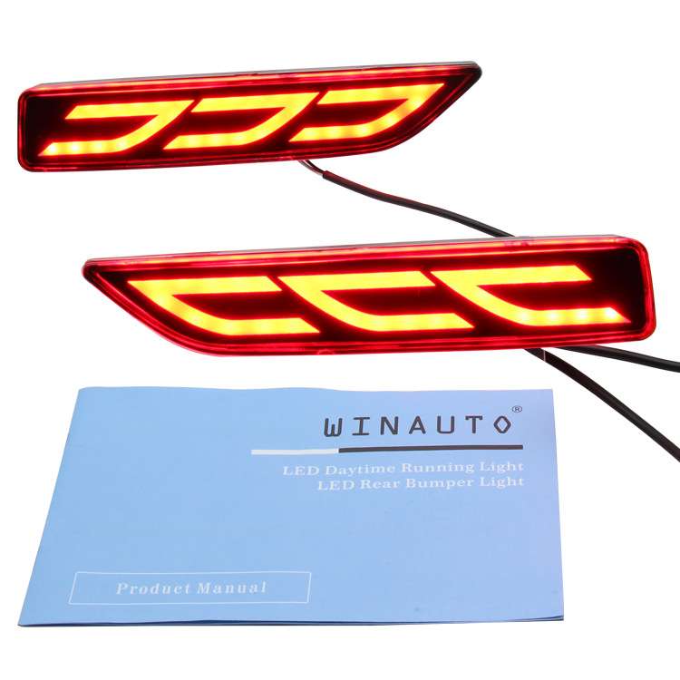 适用于2015-2016年HD BRV 2功能 后杠警示灯 专车专用