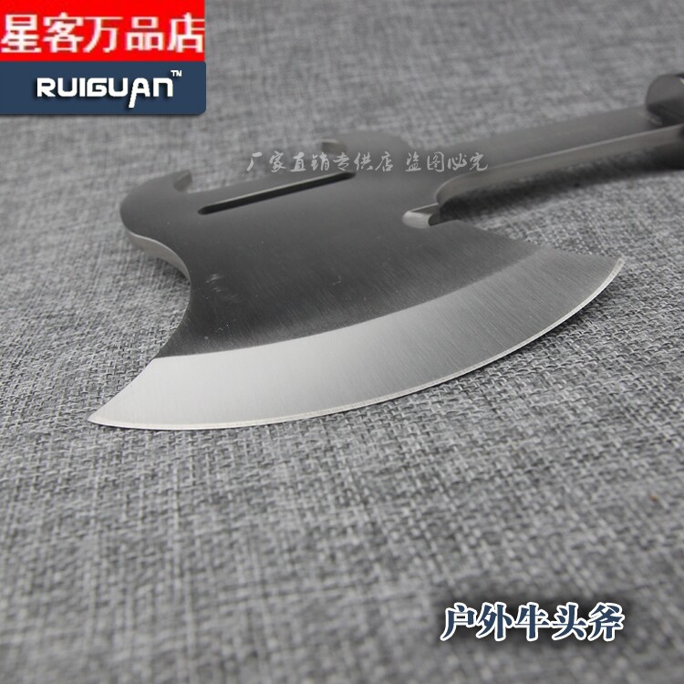 牛头斧消防斧劈柴开山大砍长斧子木工斧头刀户外野营砍柴板斧战斧
