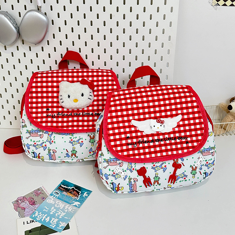 时尚韩版儿童背包2025亲子同款可爱休闲男女童双肩包幼儿园书包新