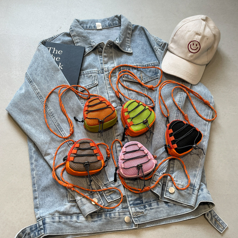 潮流儿童零钱包户外休闲迷你包包时尚运动斜挎包钥匙包女生口红包