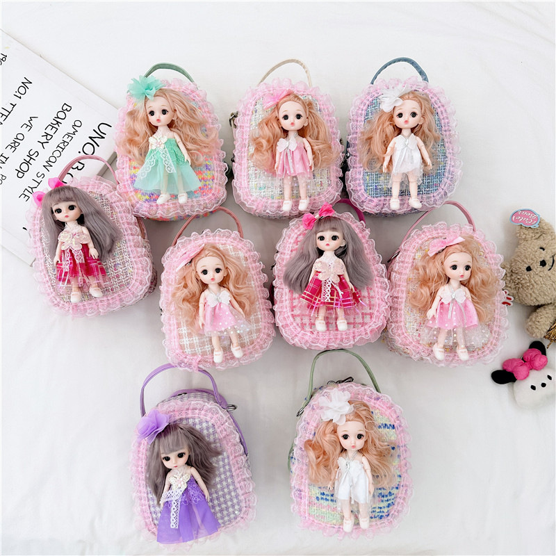 新款儿童小香风双肩包