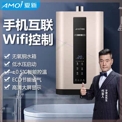 燃气天然气液化气强排家用恒温平衡式热水器10/12/13/16升