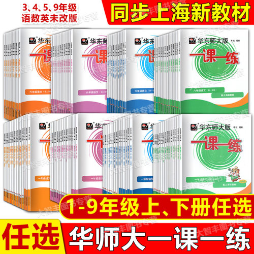 华师大一课一练一二三四五年级