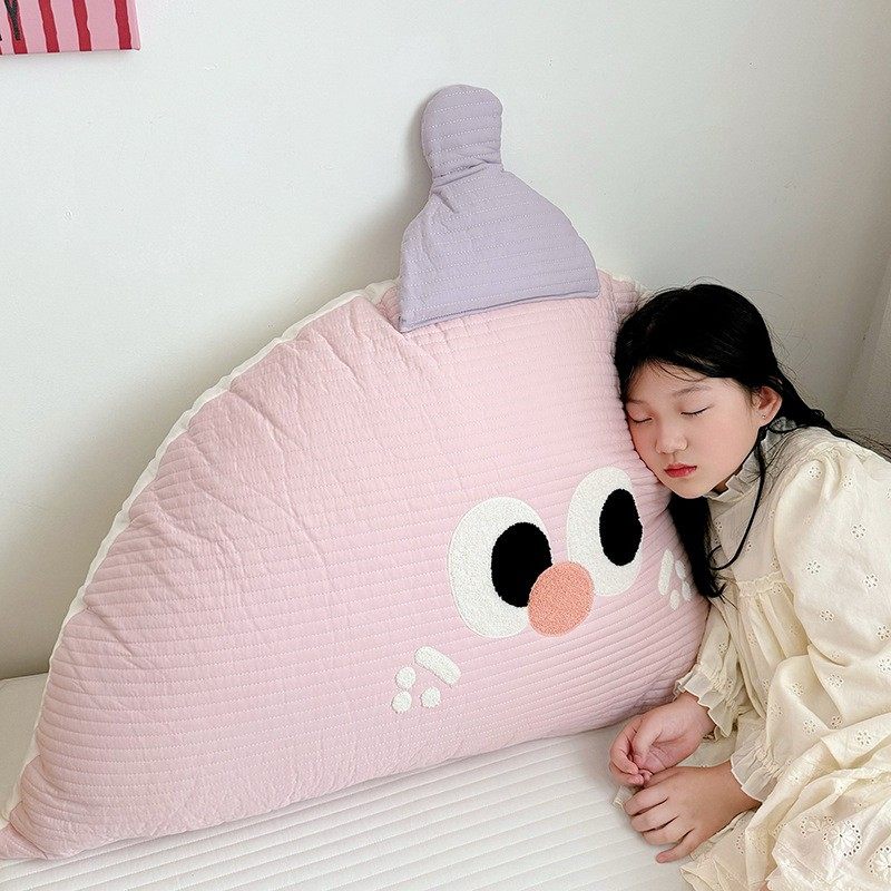 ins床头靠垫靠枕儿童房全棉宝宝绒大靠背卧室沙发抱枕腰靠北欧风,床上用品,枕套,淘宝优惠券,粉丝福利购,淘宝优惠卷