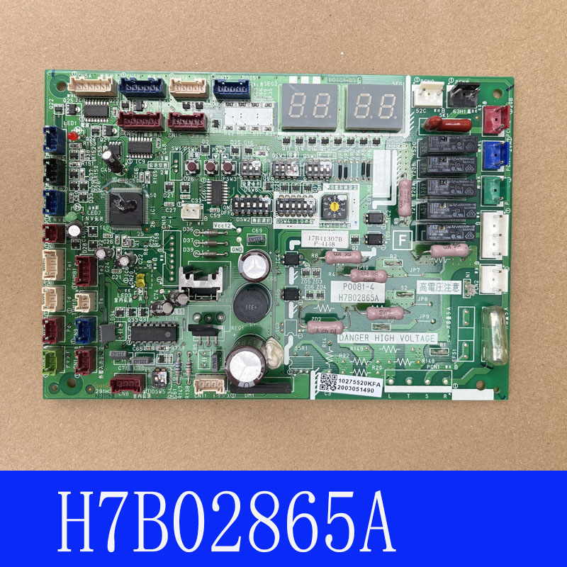 适用原装拆机日立多联机空调配件 P0081-4外机主板 H7B02865A