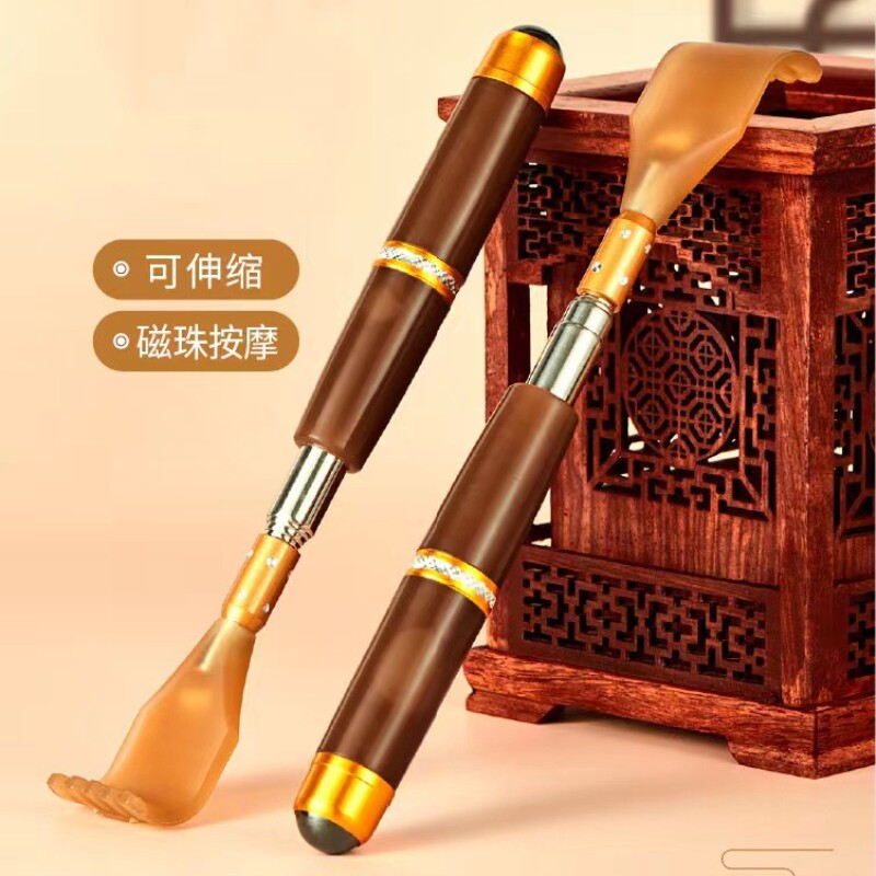 按摩背部不求人多功能抓背挠痒神器抓痒器背部伸缩老头乐耙子捞扰