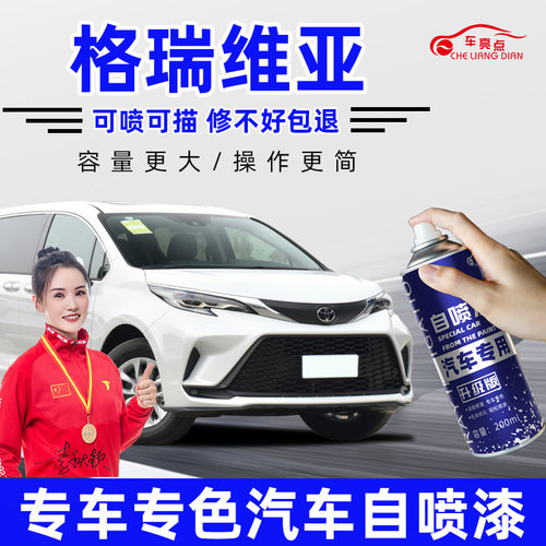 车亮点VS57极地白补漆笔