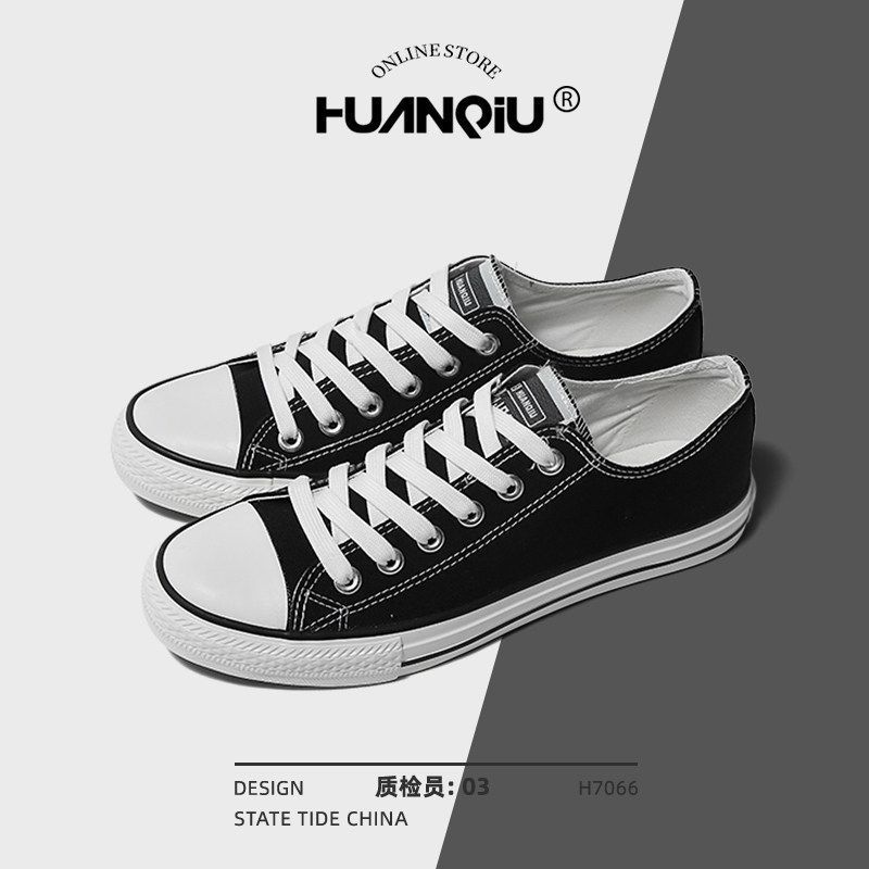 环球官方旗舰店正品帆布鞋图片