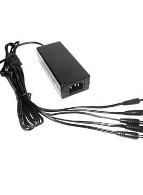 12V15A24V7.5A欧盟CE认证LED灯条一拖五多路输出电源适配器