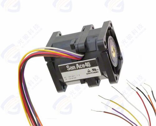 9CRB0412P5S201 起订量：1 『FAN 40X56MM 12VDC TACH,PWM』