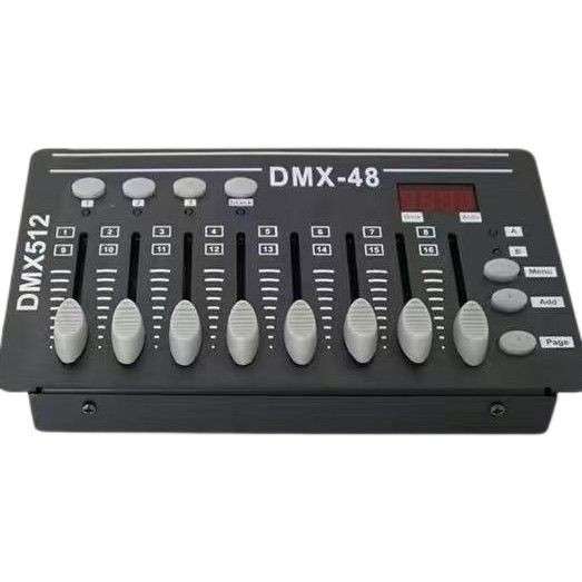 舞台灯迷你Dmx512控制器LED帕灯DJ灯摇头LED迪斯科灯光效果控制台