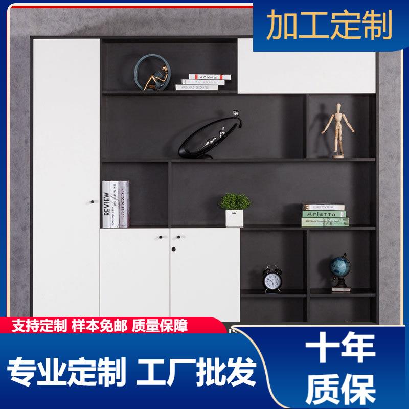 北京落地木质文件柜资料柜储物书柜子带锁简约现代矮柜a4档案柜