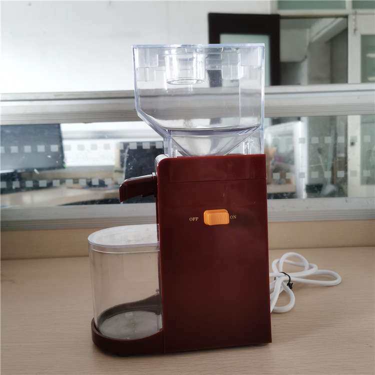 花生机杂粮粉碎塑料磨粉机家用磨豆电动迷你桌面研磨机