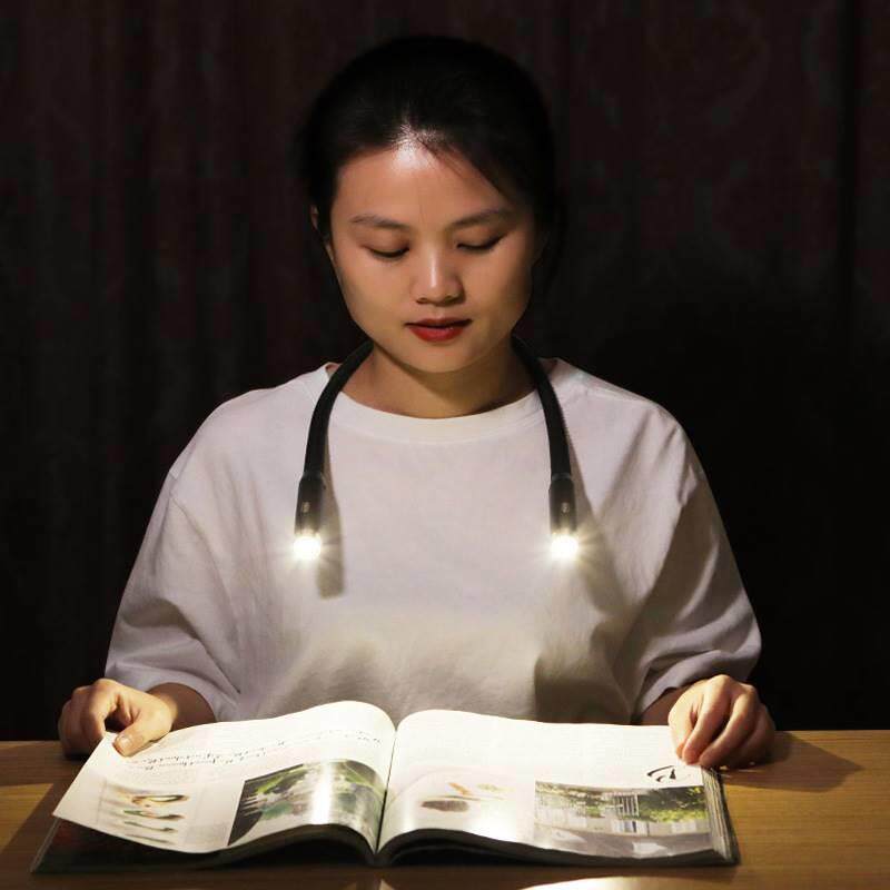 挂脖阅读灯USB学习小夜灯护眼灯学生宿舍寝室夜读LED读书台灯