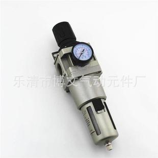 1寸螺纹32MM口径 气源处理减压阀 AW50 10调压过滤器