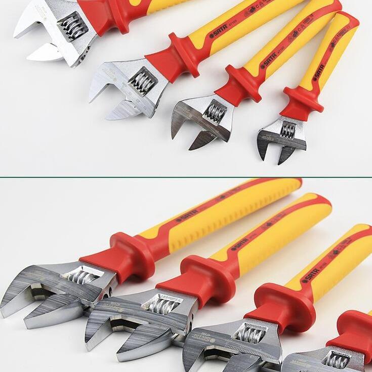 世达工具 VED绝缘活动扳手电工活口扳手 47101 47102 47103 47104