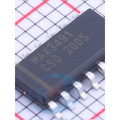 RS-485/RS-422芯片 MAX3491CSD  SO-14 全新原装