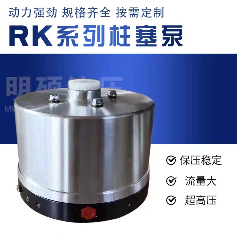 液压柱塞泵电动超高压轴向泵头大流量低噪音油泵PR系列径向柱塞泵图片