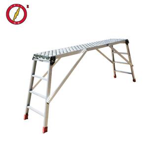 加长平台铝梯铝合金洗车工作台铝马凳