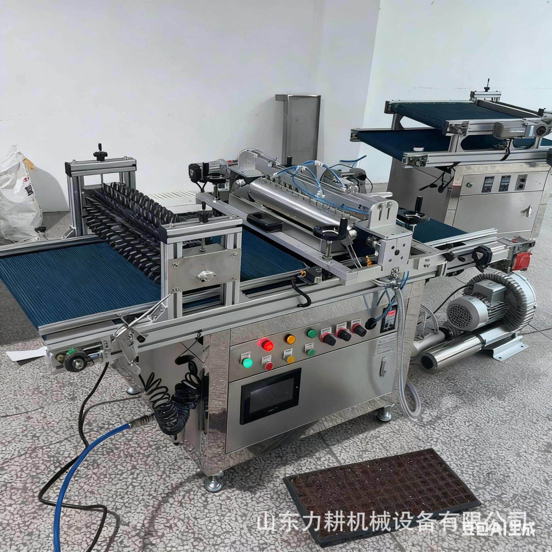 全辣动滚筒播种机流水线盘育苗播种自机椒玉BDG米莴苣生菜花穴卉