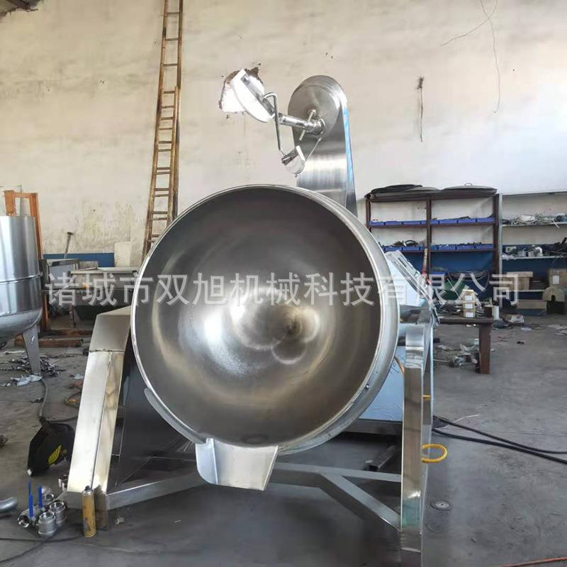 电加热肉行星搅菜锅全自动拌炒锅预制100-500搅拌炒锅牛酱酱料行