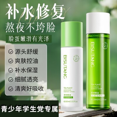 茶树精油水乳套装控油祛收缩毛