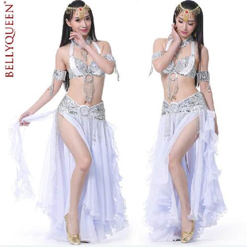 肚皮舞服装女演出服新款套装 印度舞蹈练功服表演服裙装 823衣服