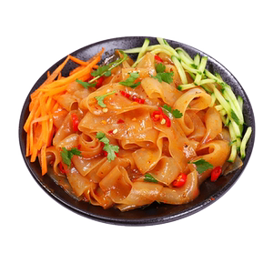 镇美味 魔芋山药凉皮即食0脂肪山药凉皮免煮免泡凉拌即食代餐饱腹