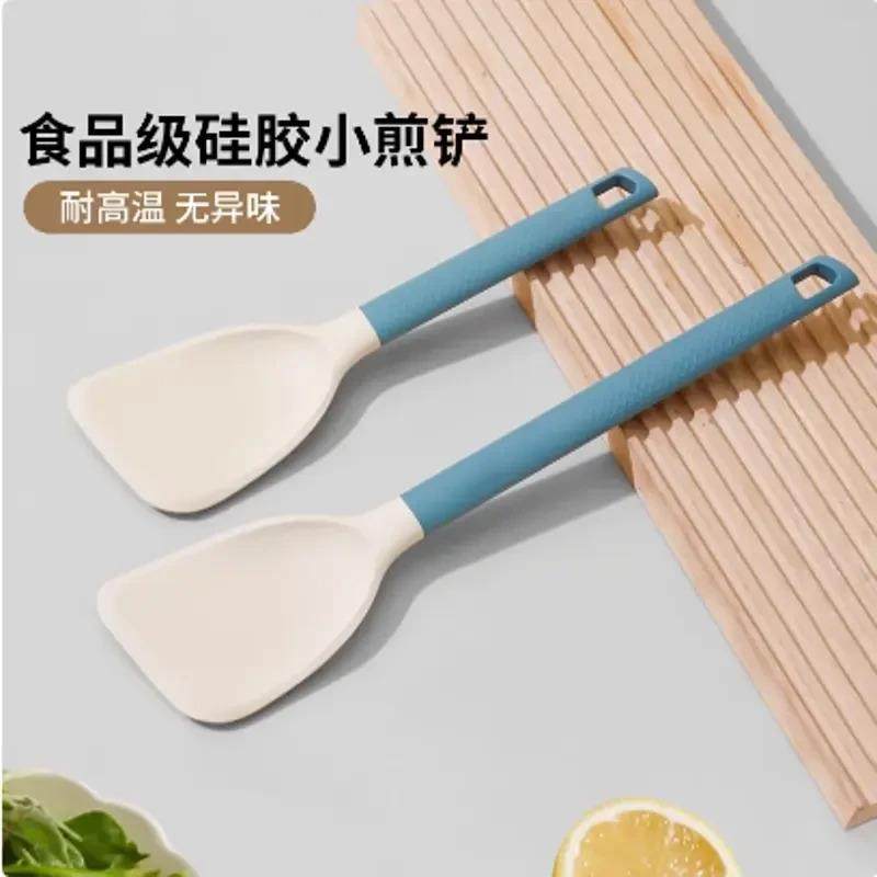 硅胶铲食品级小号煎铲迷你炒菜锅铲不粘锅专用耐高温早餐辅食铲子