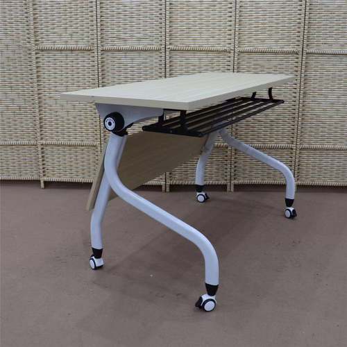 约现代简可培拼接板式培训公桌子 组合自KT-YH07A由可移动折叠训