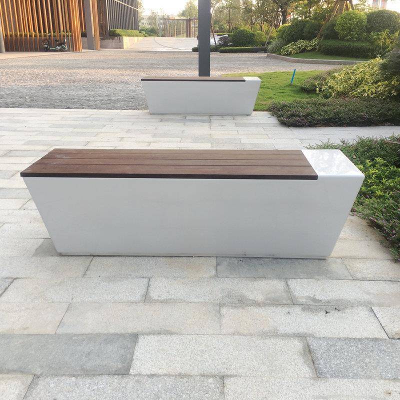 户外公座园防腐长木条凳学校公区坐凳玻璃钢商场休42885息椅商业