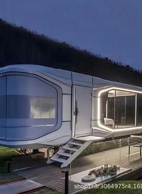 定制外移动太空舱民宿别太墅营星空露房移动房民宿户空58942舱民