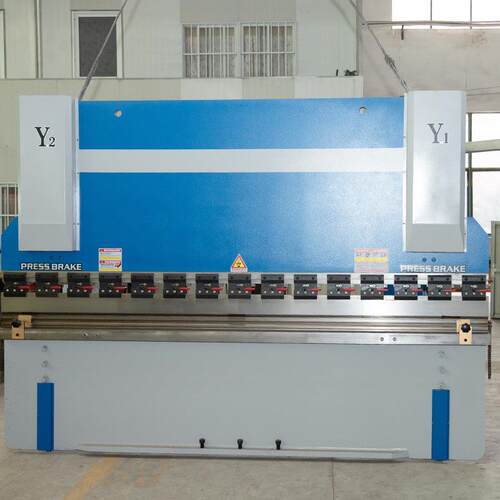 安和 10T/32厂00100*3200型液压数板控料折弯机DA410系统家销售