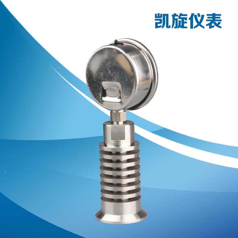 4卫生型不YTP60隔锈钢膜压力表 YP60隔卡箍式卡T盘50.5 6可定制散