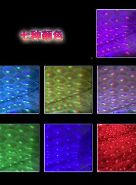 车载LEJ10D满魔地星车氛围灯内饰U声SB球内灯控爆闪改装DJ舞台汽