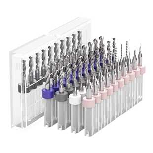 新款直销贝利PCB合金钨钢麻花钻小定柄钻0.20.5-3.0mm0.8/1/1.5/2