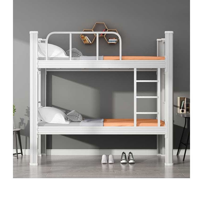 新款直销高低床公寓床双层铁床员工上下铺学生床宿舍寝室铁艺床酒,床上用品,学生床品套件,淘宝优惠券,粉丝福利购,淘宝优惠卷