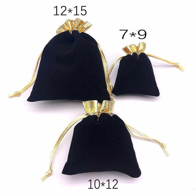 新款直销珠宝首饰袋锦囊袋绒布金边收纳文玩袋 抽绳束口袋 礼品包,包装,绒布袋,淘宝优惠券,粉丝福利购,淘宝优惠卷