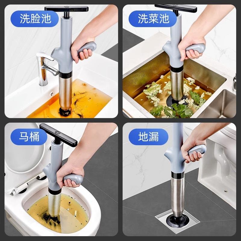 新款直销马桶疏通器通下水道厕所堵塞工具捅厨房地漏管道卫生间疏