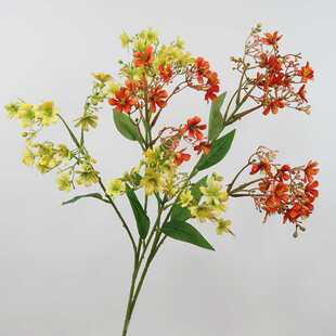 新款直销小清新仿真花束单枝瑞香花田园油菜花小碎花插花配花婚庆